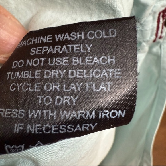 Thaddeus |  Men's Light Blue Casual Button Down Shirt with Reinforced Elbows - Picture 9 of 9